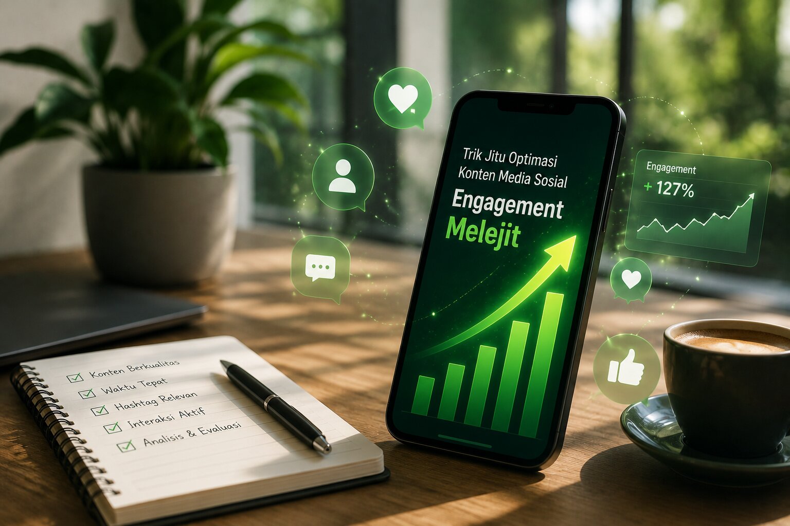 Strategi Optimalisasi Kolaborasi Konten Media Sosial untuk Meningkatkan Reach, Engagement, dan Pertumbuhan Audiens Secara Organik Berbasis Sinergi Kreator