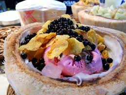 Resep Es Krim Kelapa Muda Lembut Tanpa Mesin, Cukup Pakai Mikser