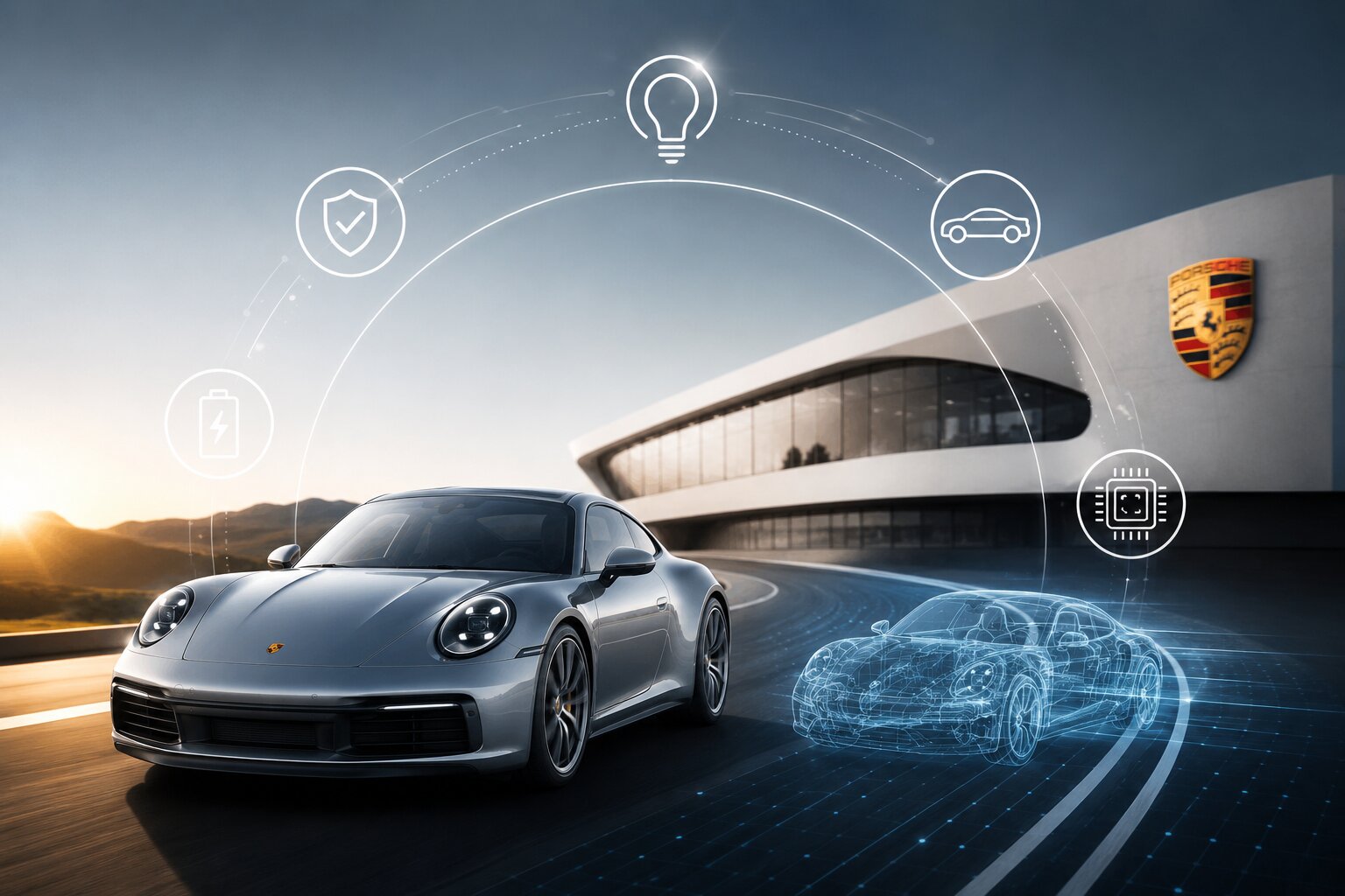 Peran Porsche dalam Pengembangan Digital Twin untuk Rekayasa dan Simulasi Kendaraan Modern