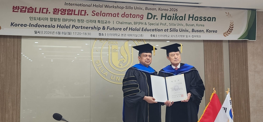 Haikal Hasan Membawa Nama Indonesia Bersinar Lewat Gelar Profesor Kehormatan
