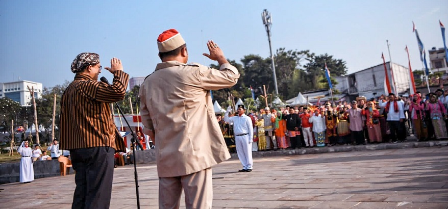 Menyambut Kemerdekaan, Anies Baswedan Bersama Warga Lebak Bulus Jakarta Selatan